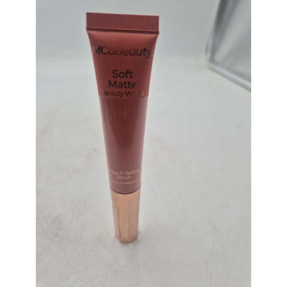 MCoBeauty Soft Matte Beauty Wand Liquid Blush Peach Bellini